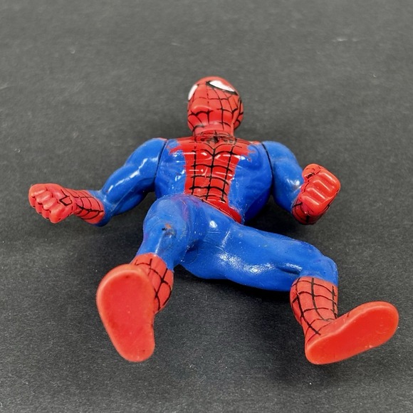 Vintage 1995 Spider-Man Action Figure Marvel Comic Toy Spidey Spiderman Avengers - Picture 6 of 7